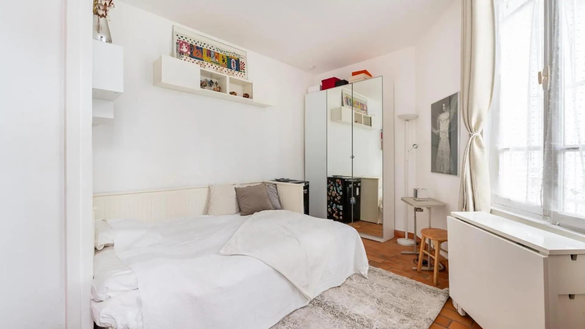 Charming Studio Apartment For 2 Saint Victor Paris