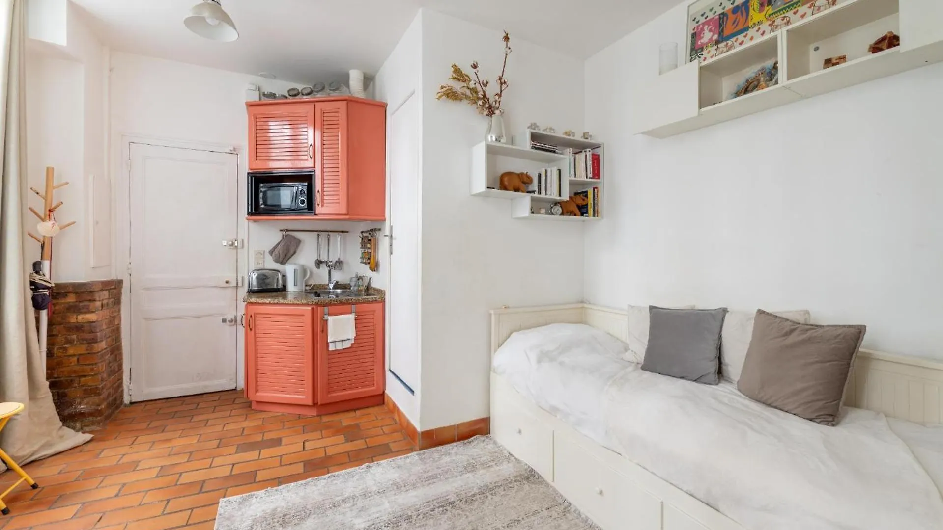 Charming Studio Apartment For 2 Saint Victor Paris