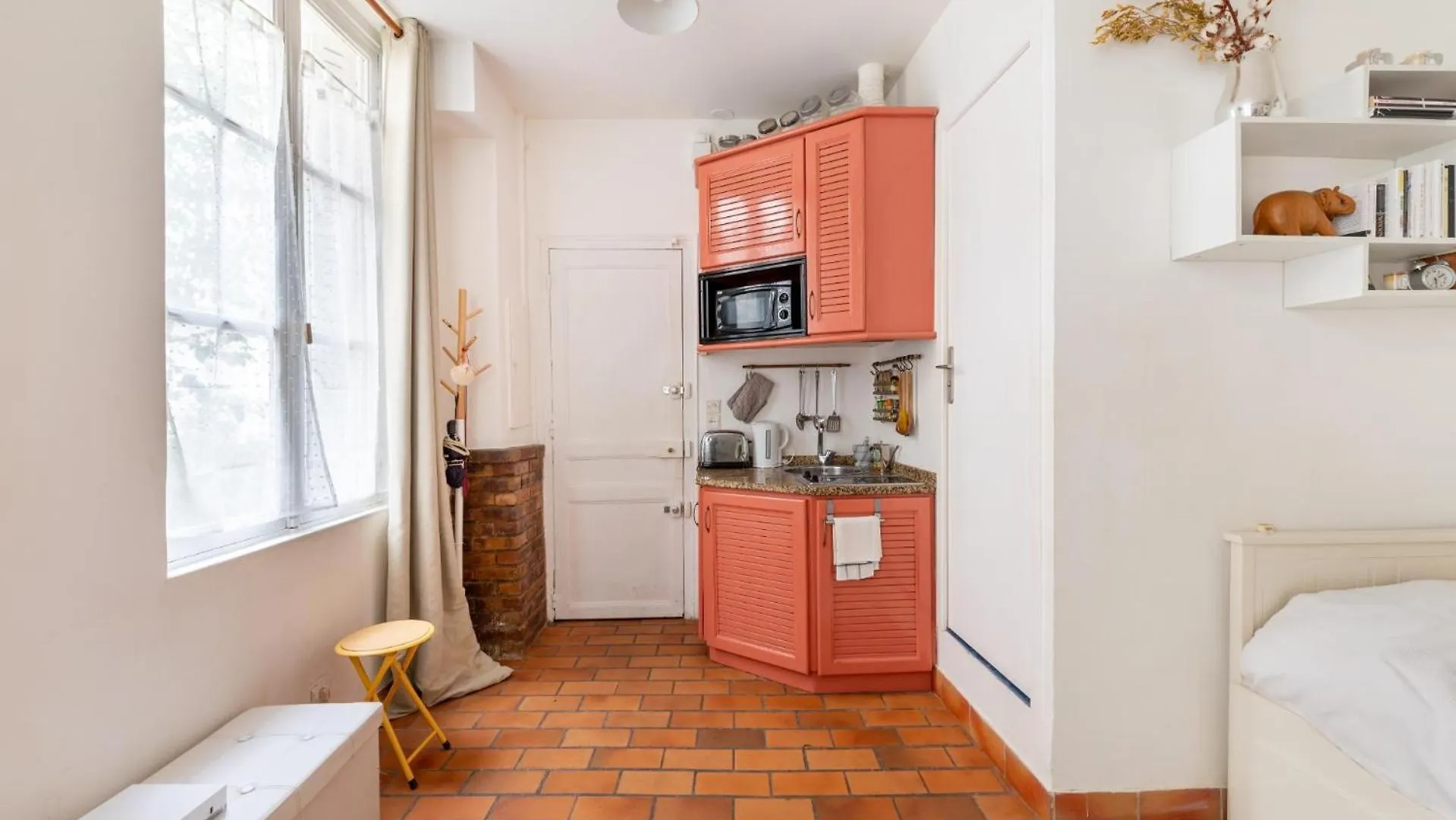 Charming Studio Apartment For 2 Saint Victor Paris 0*,  France