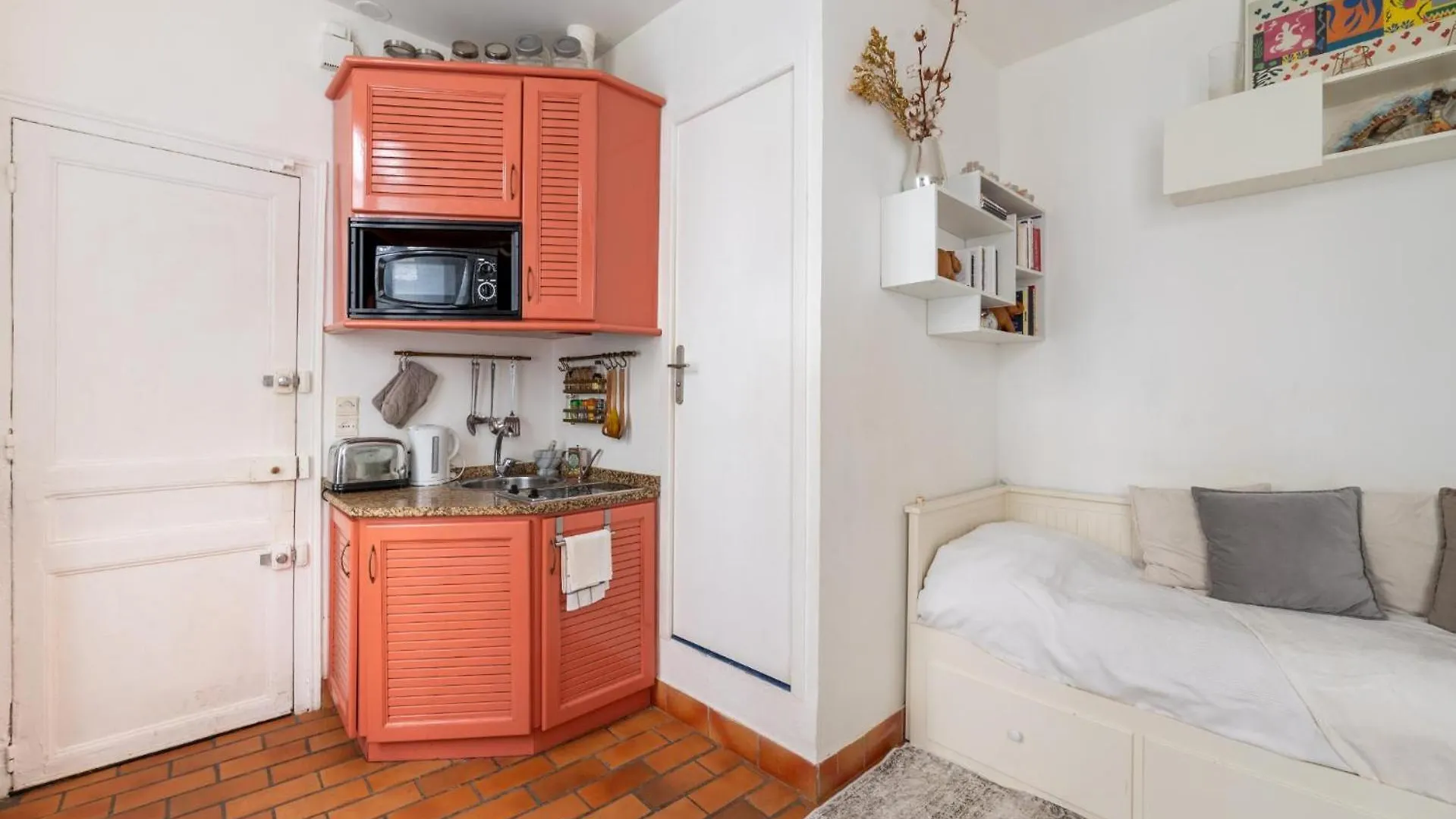 Charming Studio Apartment For 2 Saint Victor Paris