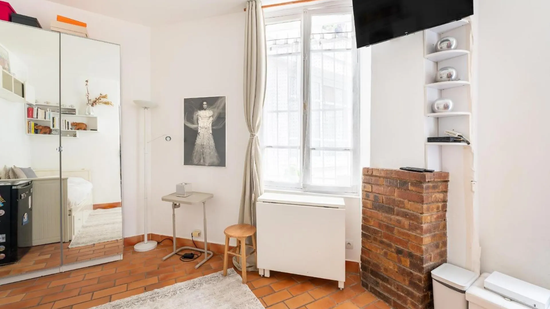 Charming Studio Apartment For 2 Saint Victor Paris